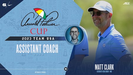 Clark Named To Team USA Palmer Cup Staff