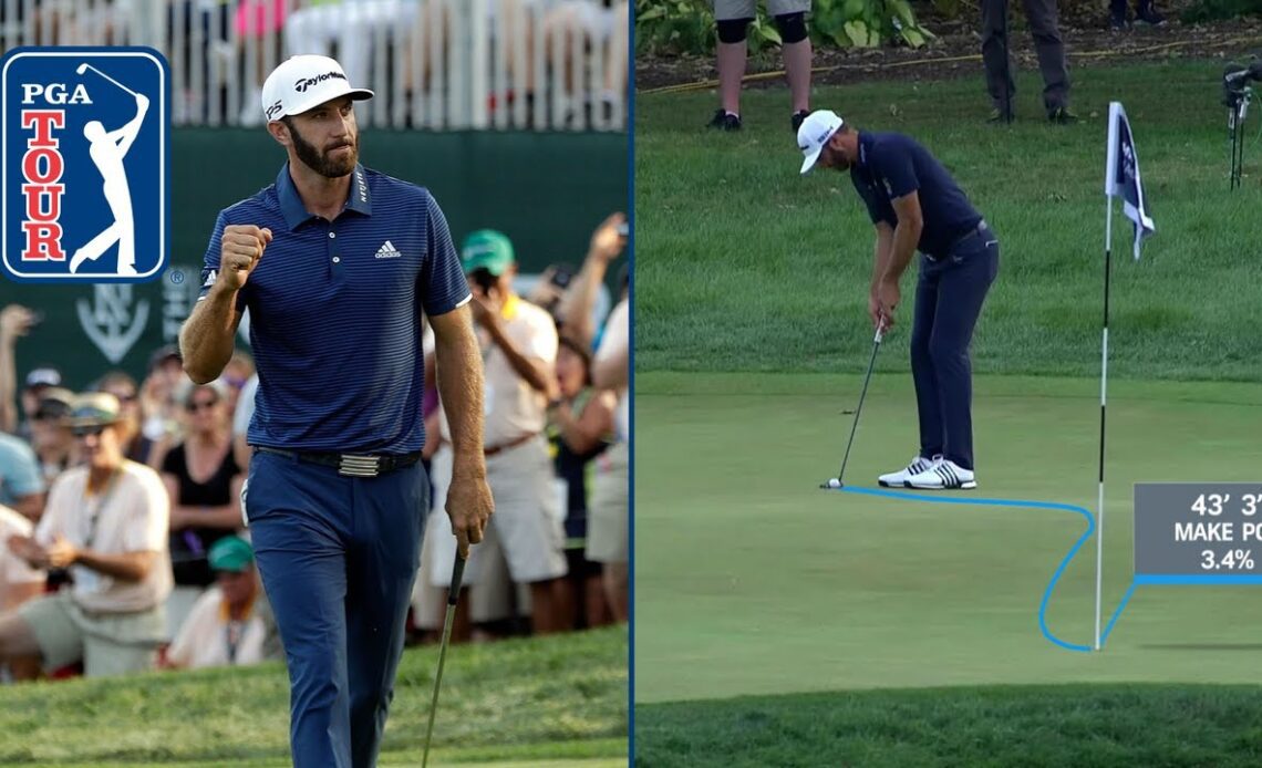 Dustin Johnson's all-time best shots in the FedExCup Playoffs