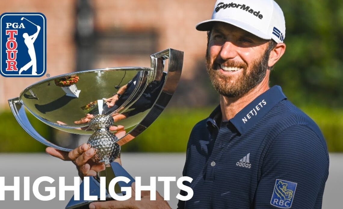 Dustin Johnson’s winning highlights from the 2020 TOUR Championship