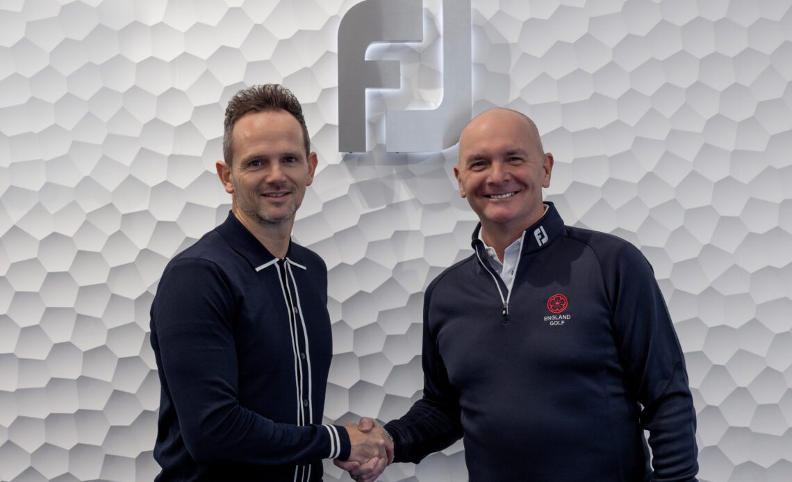 England Golf And FootJoy Announce New Three-Year Partnership