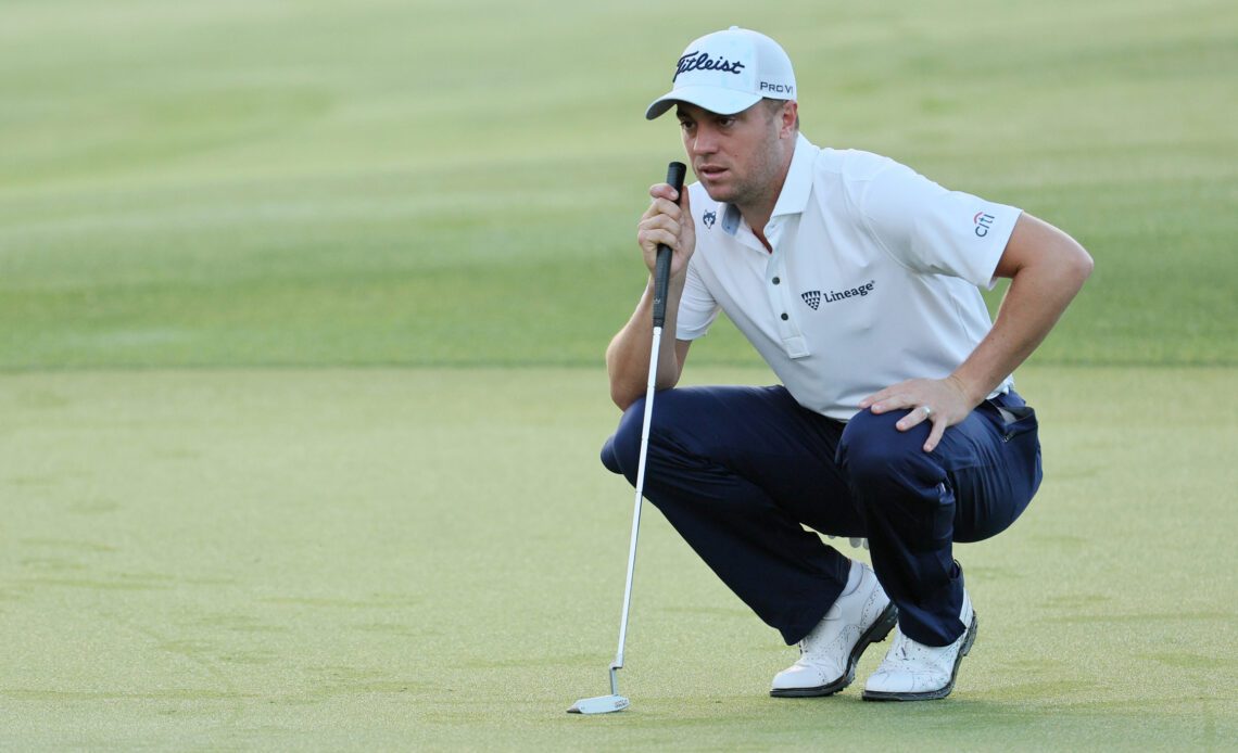 Justin Thomas Goes Back To Trusty College Putter Ahead Of 2023 Debut