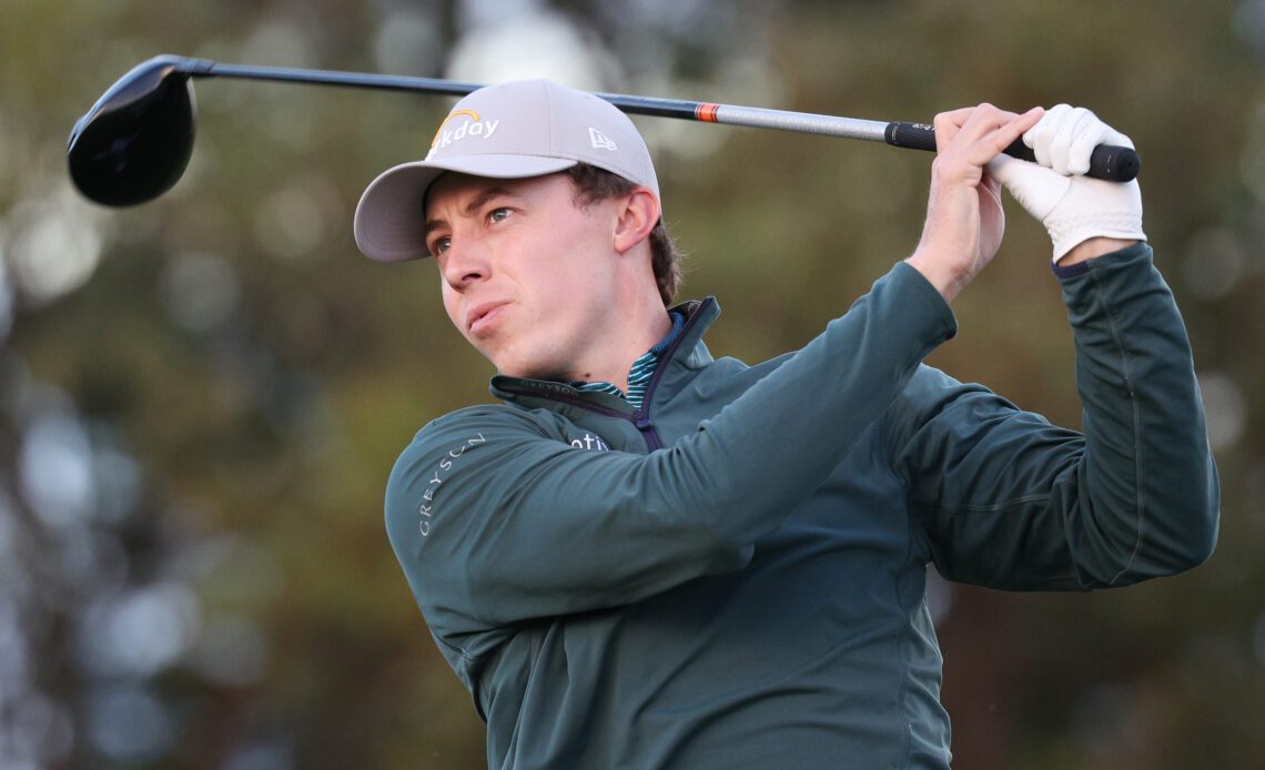 Matt Fitzpatrick Joins Tiger Woods And Rory McIlroy's Golf League