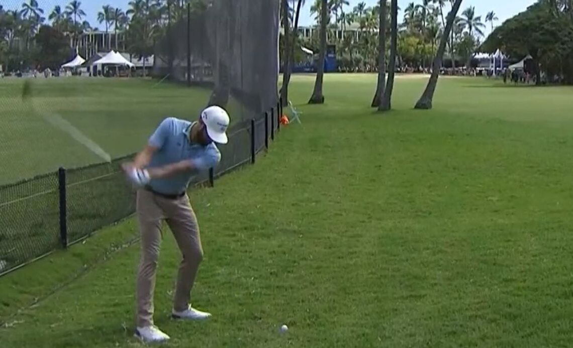 PGA Tour Player Capitalises On Rules' Scenario At Sony Open