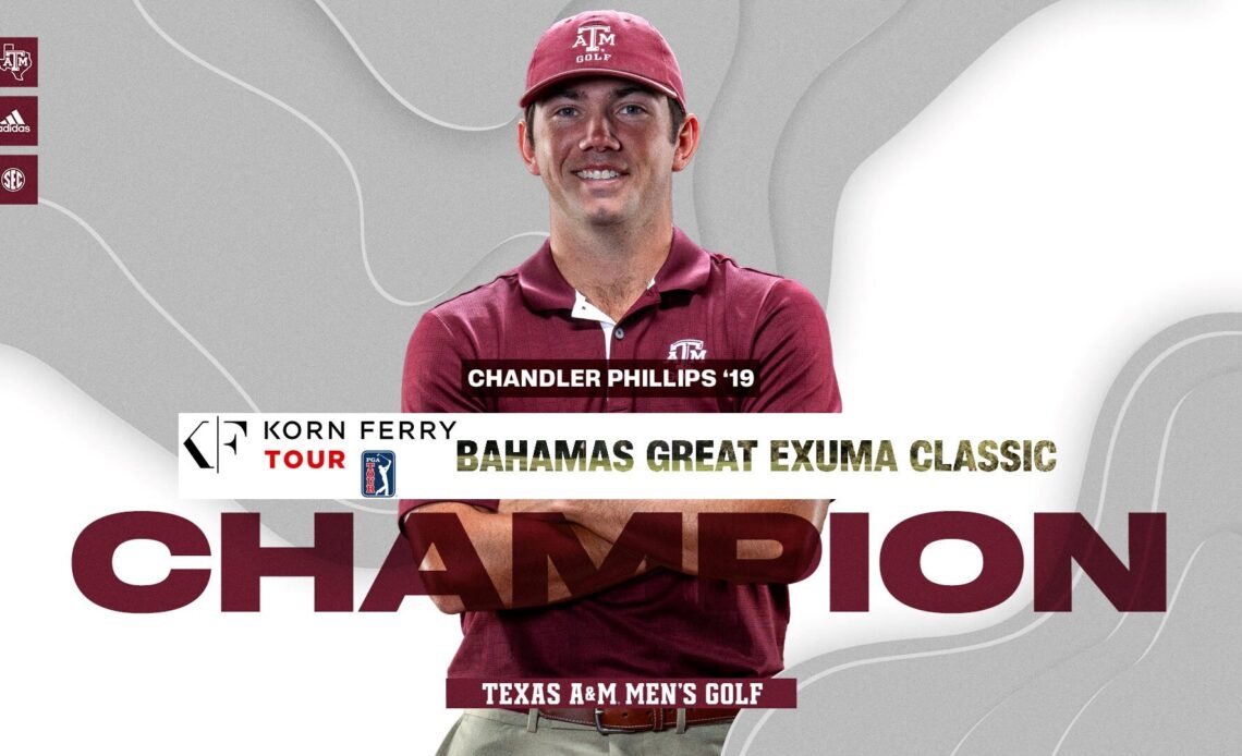 Phillips Earns First Career Korn Ferry Tour Victory - Texas A&M Athletics