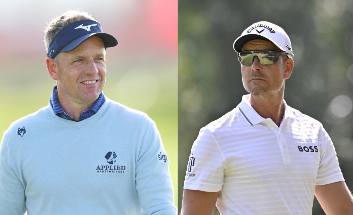 Ryder Cup Captain Luke Donald To Play With Ousted LIV Defector Henrik Stenson