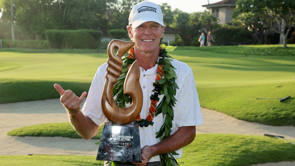 Steve Stricker wins 12th PGA Tour Champions title in Hawaii