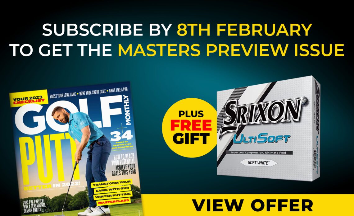 Subscribe To Golf Monthly Magazine To Get Masters Preview And Balls Worth £19.99