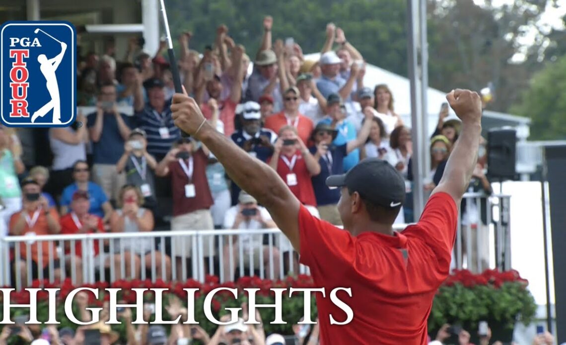 Tiger Woods’ highlights | Round 4 | TOUR Championship 2018