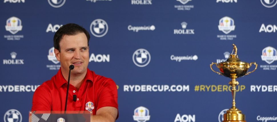 Zach Johnson names second vice-captain for Ryder Cup