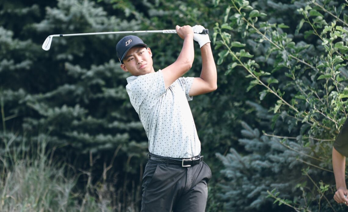 Boilermakers in 9th After 18 Holes in Puerto Rico