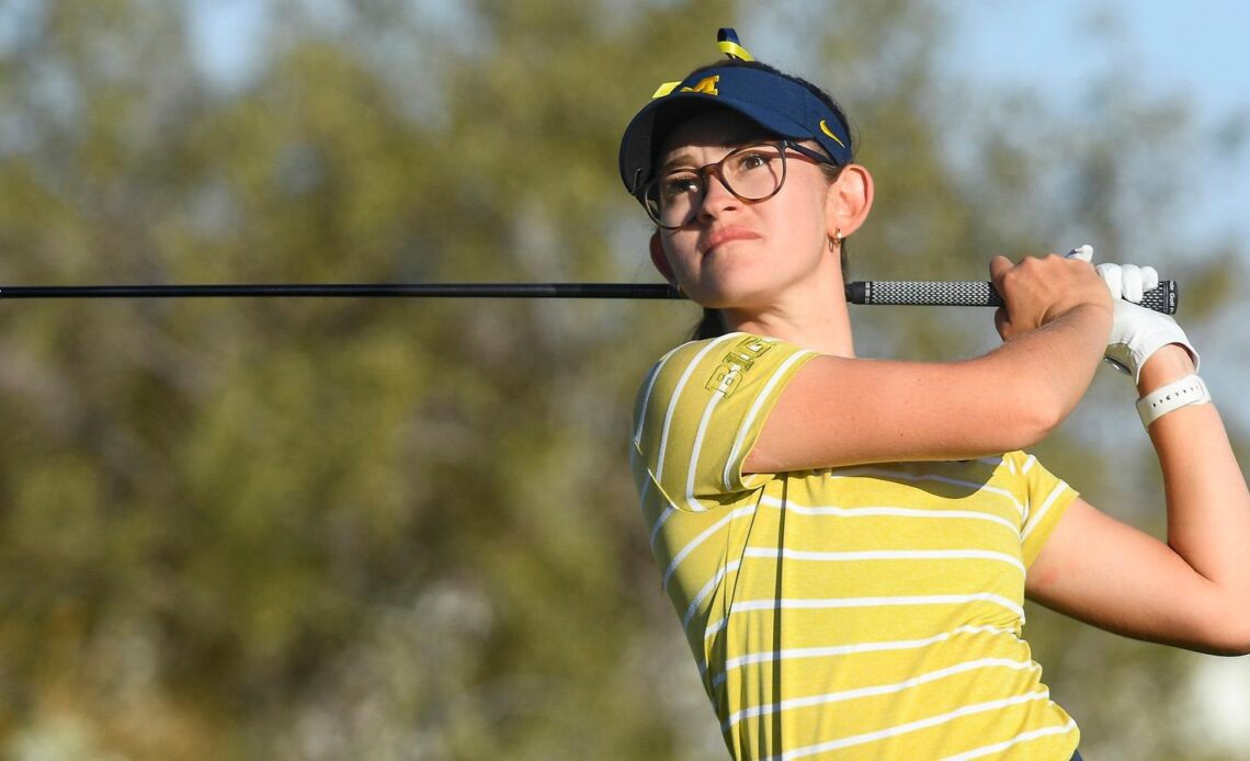 Borja's Top-10 Finish Helps Wolverines Tie for Seventh at Moon Golf Invitational
