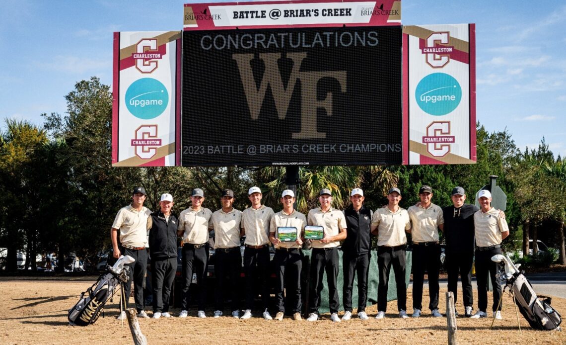 Deacs Claim Battle at Briar’s Creek by Nine Strokes