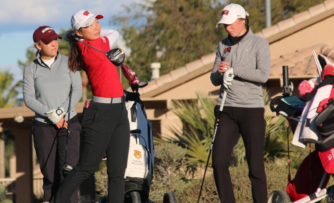 Ho leads Badgers after first day of Westbrook Invitational