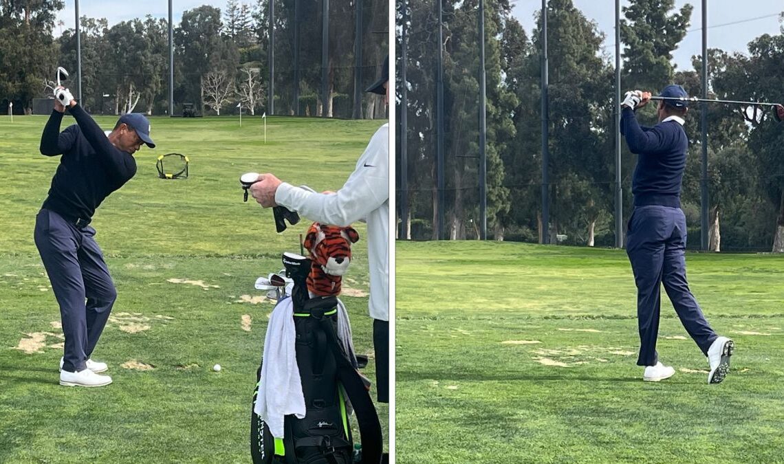 I Tracked Every Shot Tiger Woods Hit To Warm-Up... Here's What You Can Learn