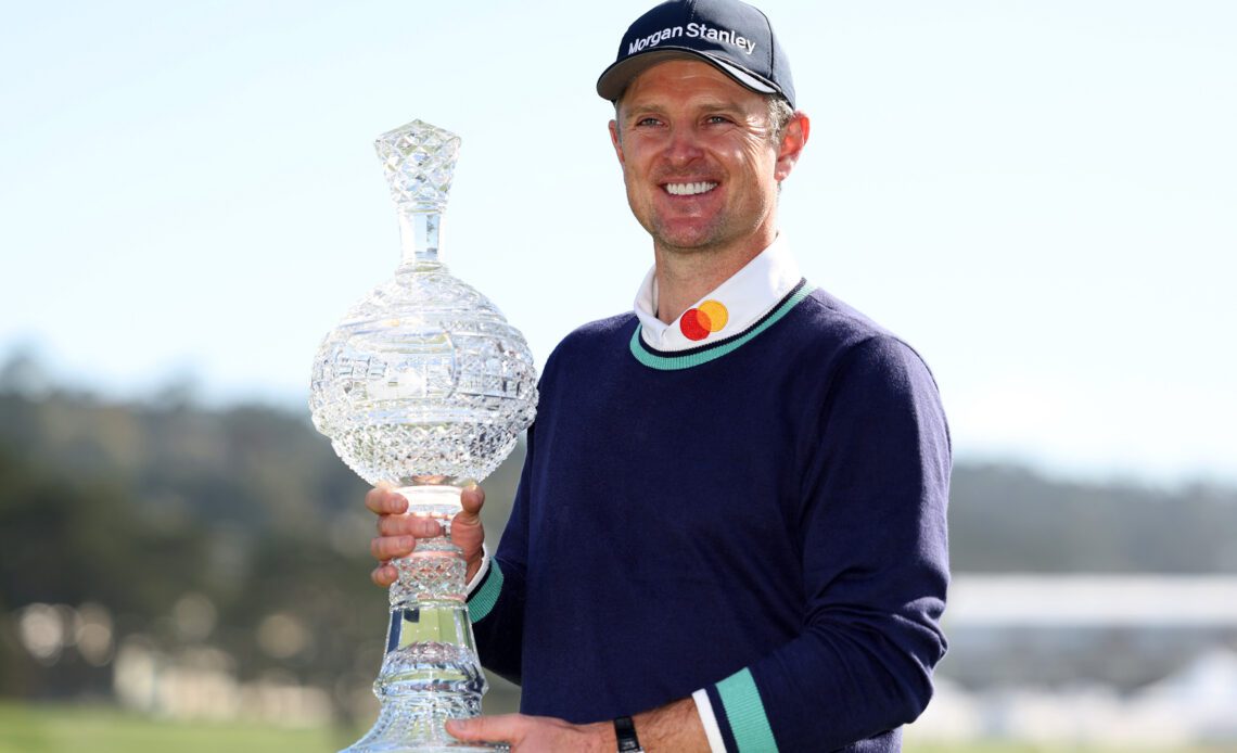 Justin Rose Wins First Title In Four Years At Pebble Beach Pro-Am