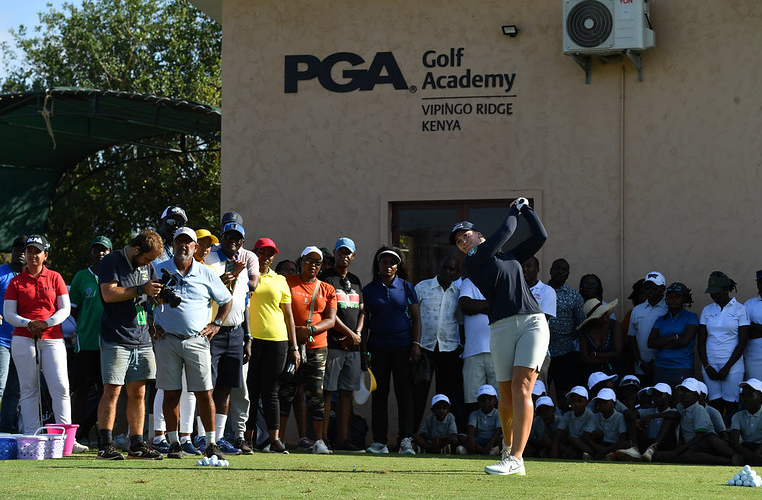 LET GOLFERS HOST JUNIOR CLINIC AT 2023 MAGICAL KENYA LADIES OPEN