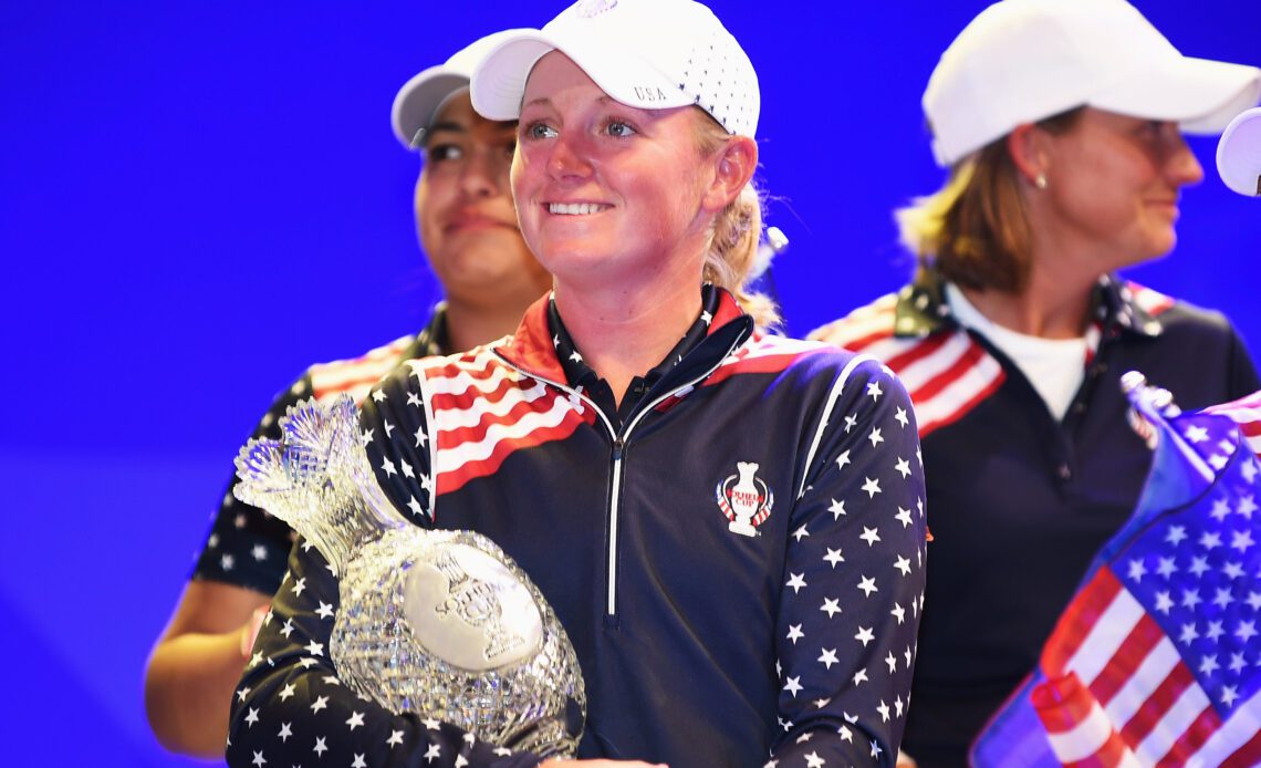 Solheim Cup 2024 Team Usa Match Selie Gwendolyn