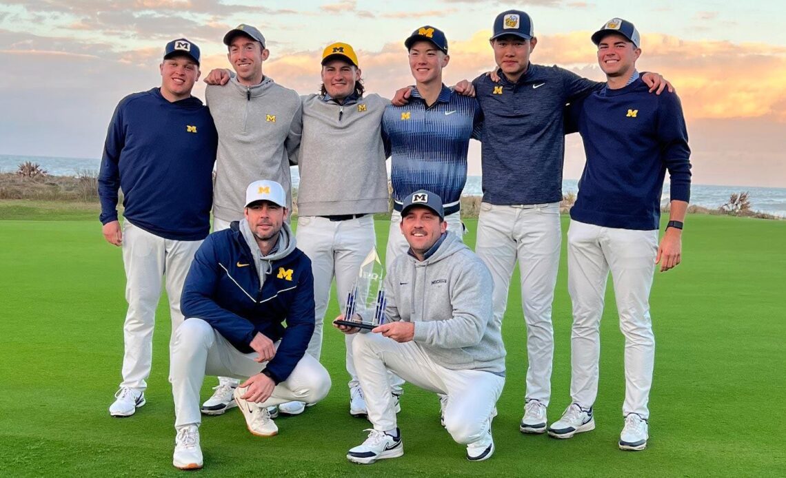 Michigan Continues Run of Upsets to Clinch B1G Match Play Title