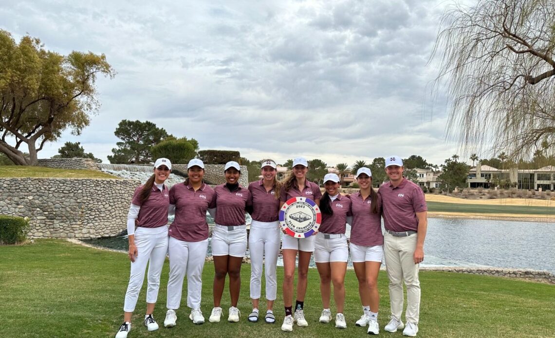No. 6 Women's Golf Wins Team Title in Las Vegas