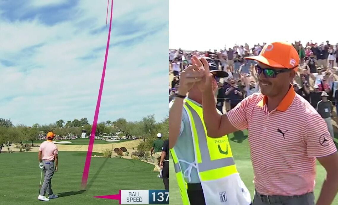 Rickie Fowler Makes Hole-In-One At Waste Management Phoenix Open