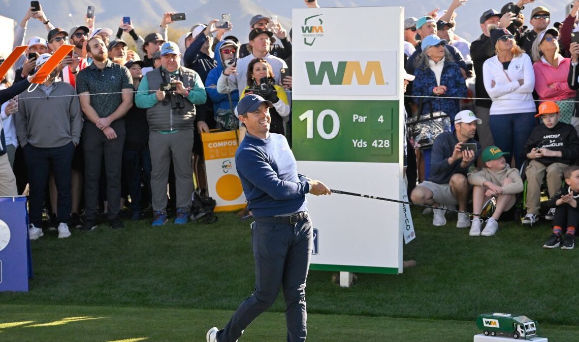 Rory Brings The Noise In Phoenix As He Proves He's The Biggest Star In Golf