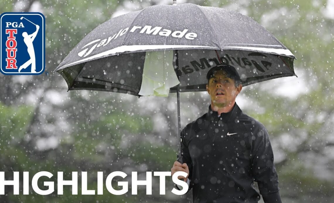 Rory McIlroy goes from T50 to T6 in brutal conditions | Round 3 | Wells Fargo | 2022