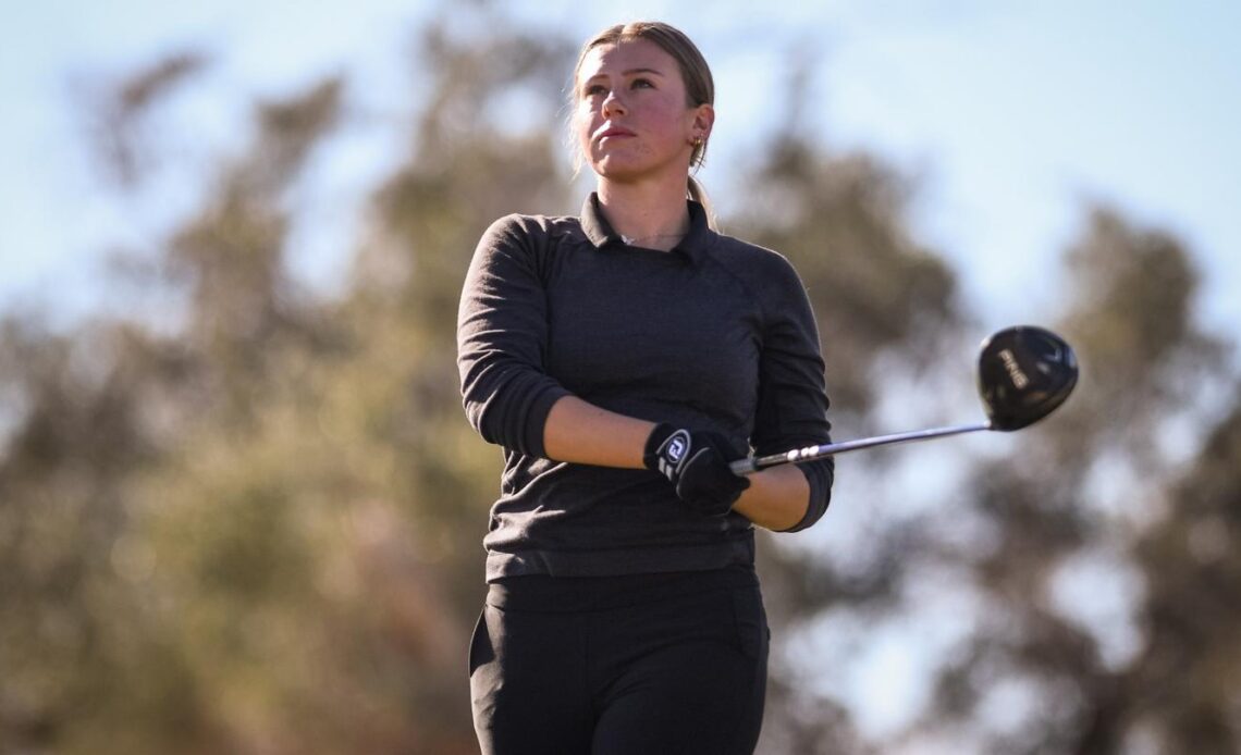 Summerhays Leads Women's Golf in Round Two of Nexus Collegiate