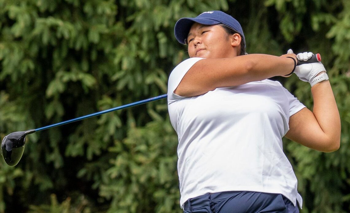 Sung's 67 Helps U-M Vault Six Spots on Second Day of Moon Golf Invitational