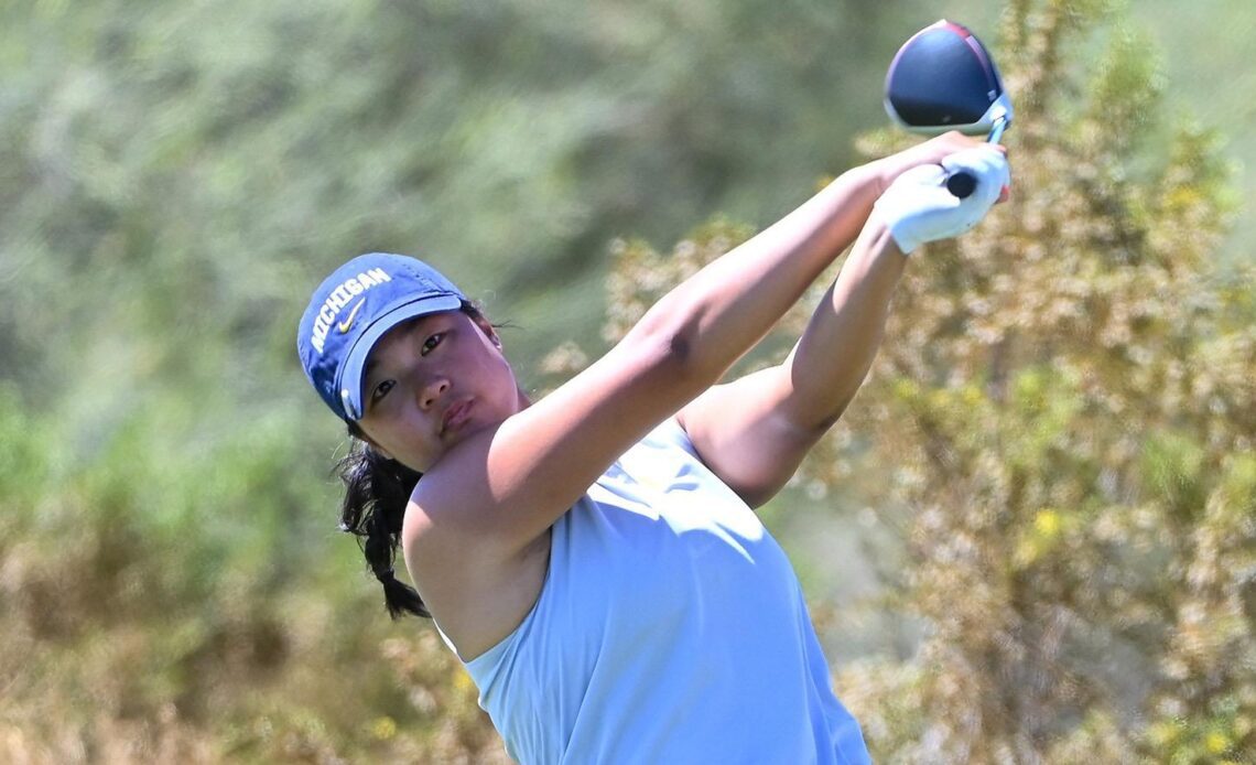 Three Sub-Par Tallies Position U-M Tied for 11th after Day One of Moon Golf Invite