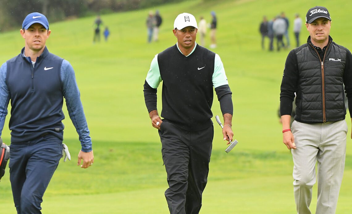 Tiger Woods, Rory McIlroy And Justin Thomas Grouped Together At Genesis Invitational