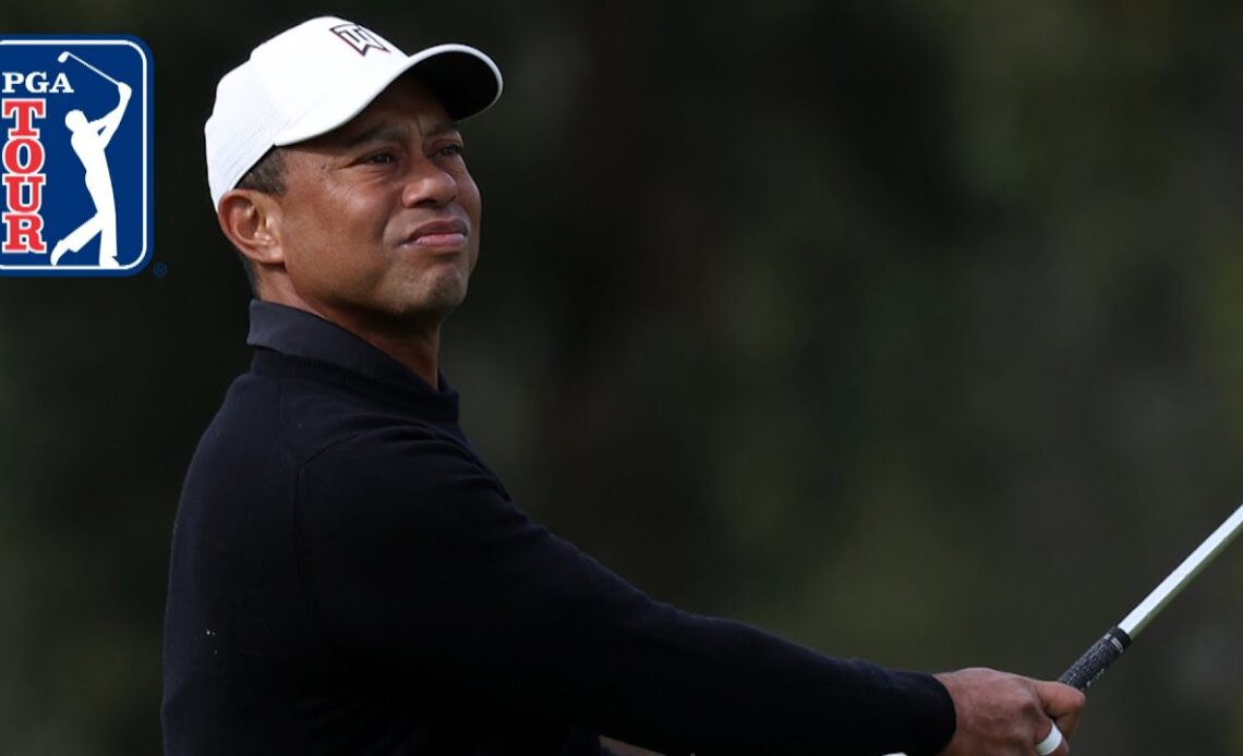 Tiger Woods' two NEAR ACES at The Genesis Invitational