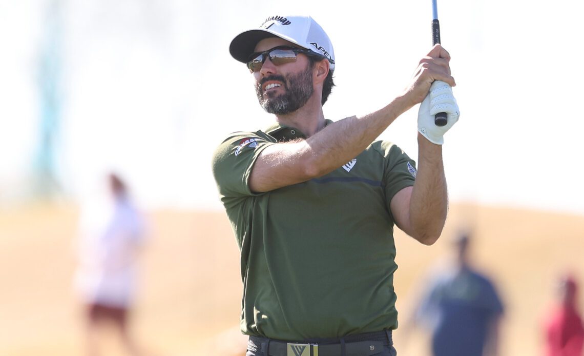 WATCH: Tour Pro References Jack Daniels Bottle As Sight Line At WM Phoenix Open