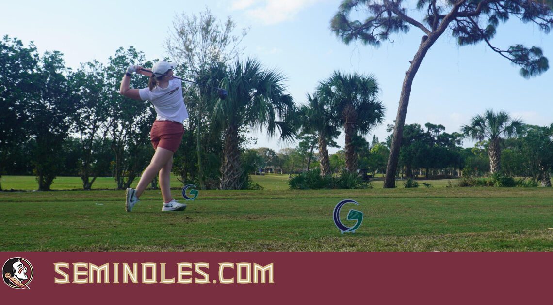 Woad Finishes 3rd To Lead FSU at Moon Invitational