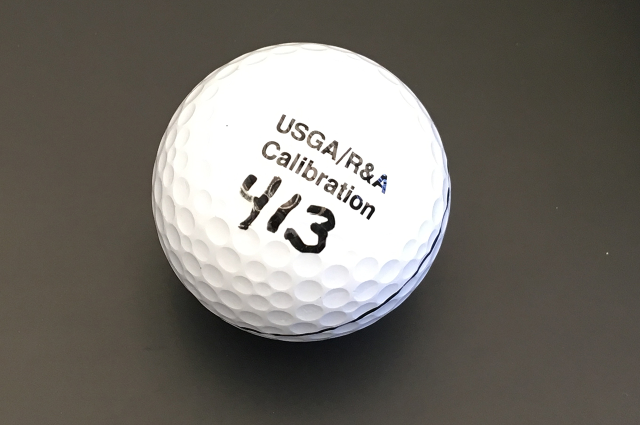 USGA golf ball testing