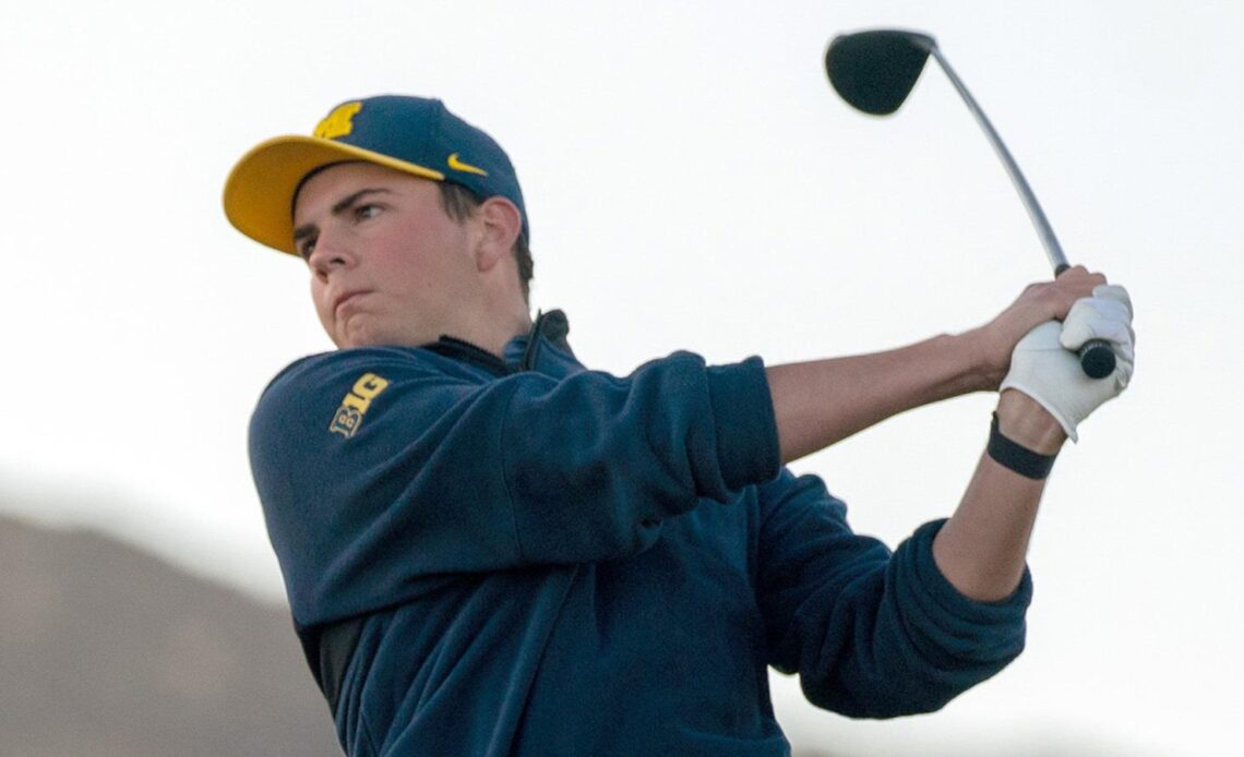 Anderson, Thomson among Top 10, Wolverines Fall to Ninth in Las Vegas