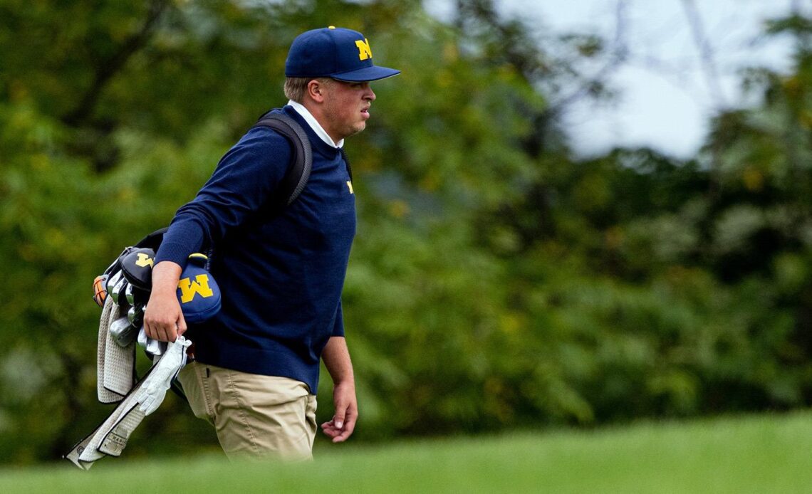 Anderson's 64 Puts Wolverines in Second Following Day One in Las Vegas