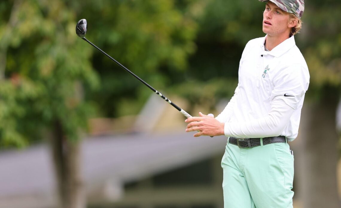 August Meekhof Named Big Ten Golfer of the Week