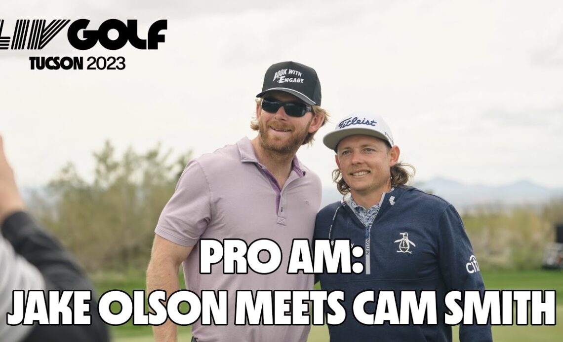Cam Smith and Blind Golfer Jake Olson Play the Tucson Pro-Am