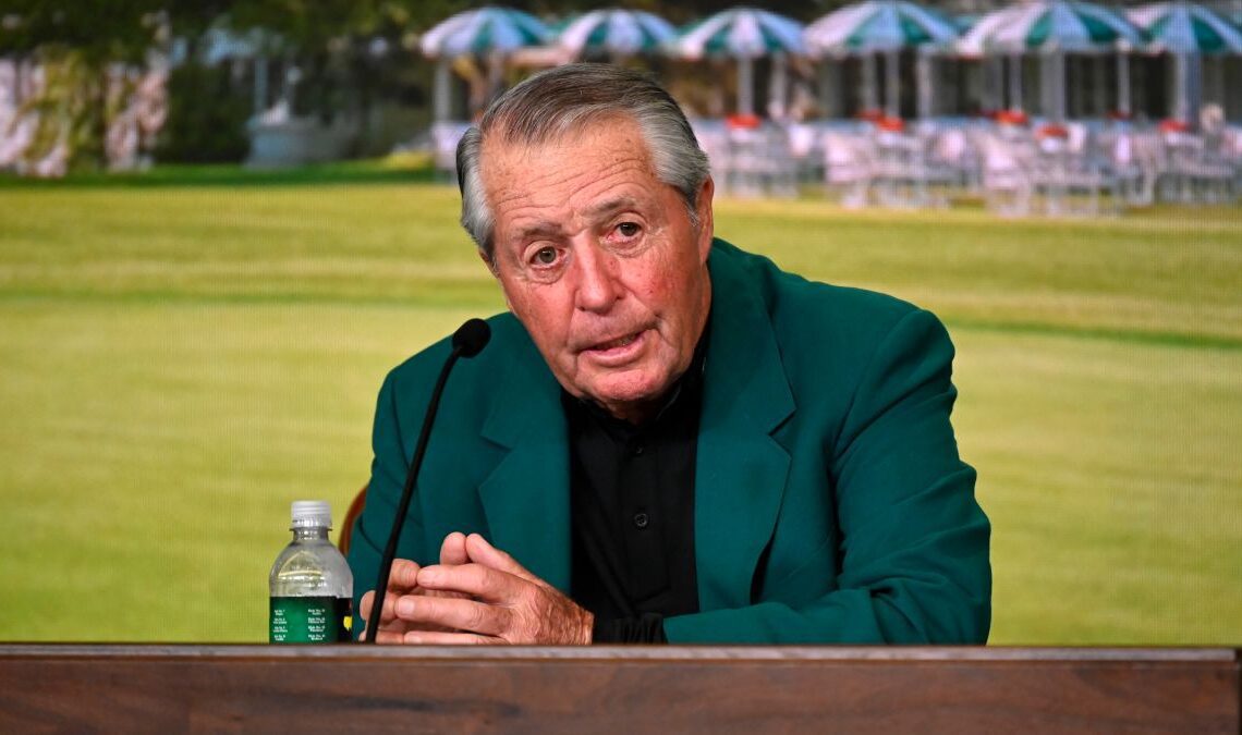 Gary Player Rates The Masters As Fourth-Best Men's Major