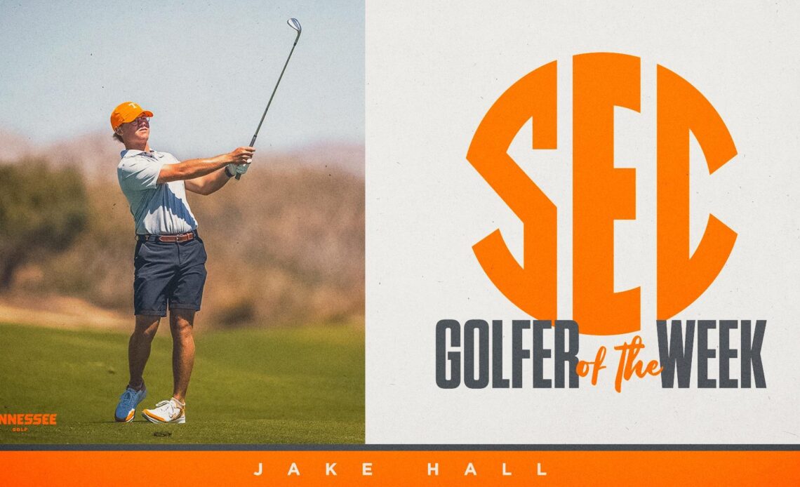 Hall Awarded SEC Golfer of the Week
