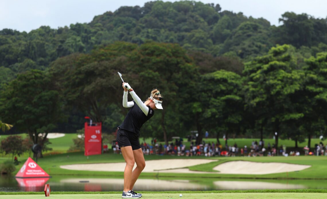 Jin Young Ko tops Nelly Korda in Singapore