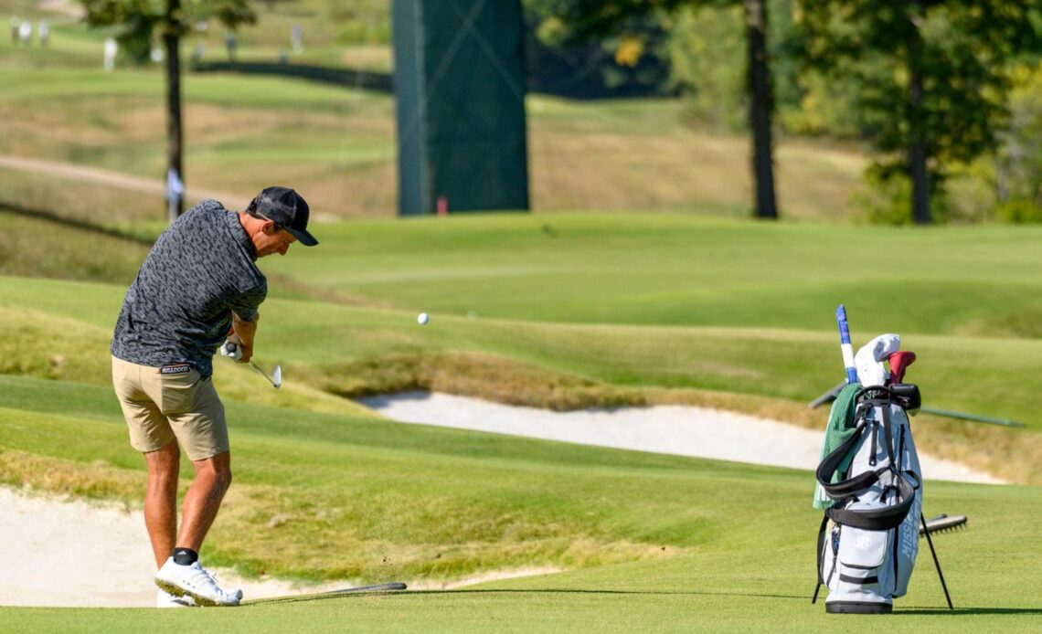 Logan Holds Individual Lead After Career First Round At Schenkel