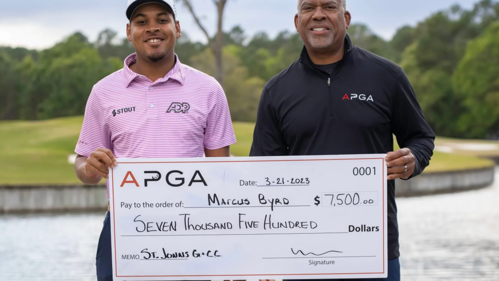 Marcus Byrd goes on front-nine tear to win APGA event at St. Johns