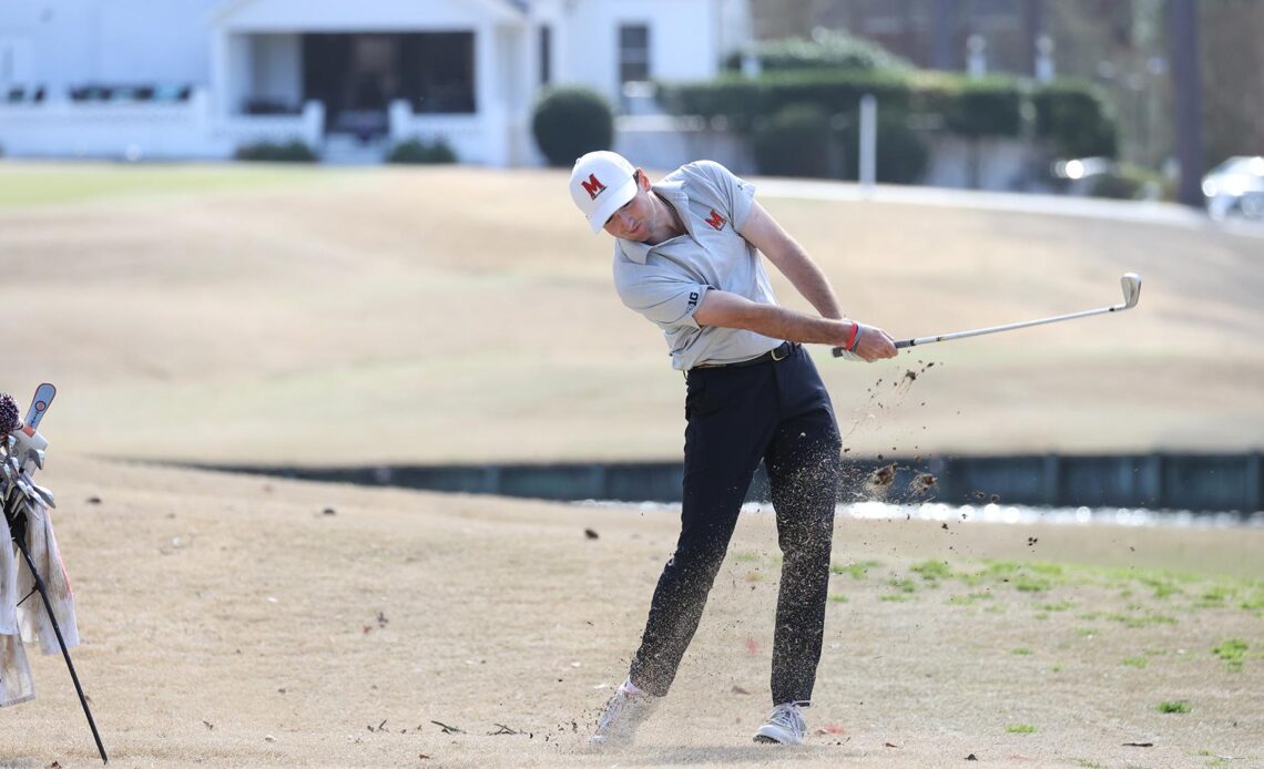 Maryland Concludes Play at the Seahawk Intercollegiate