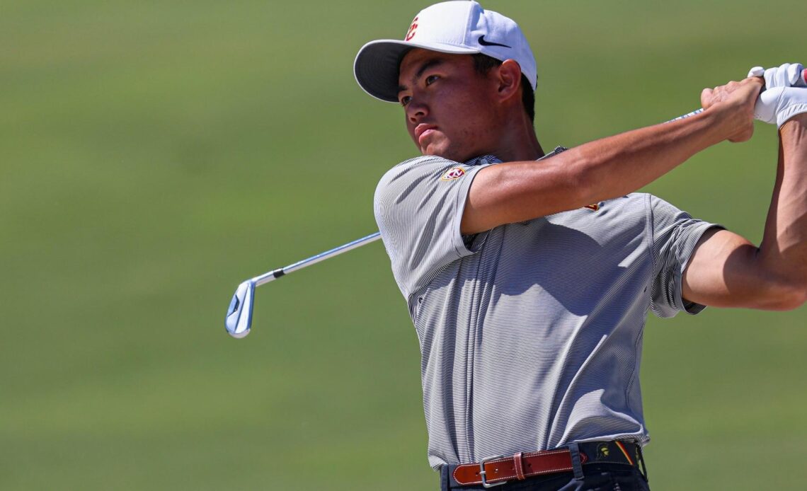 Nishiba, Aurilia Post Top 15 Finishes To Lead USC Men's Golf In Arizona