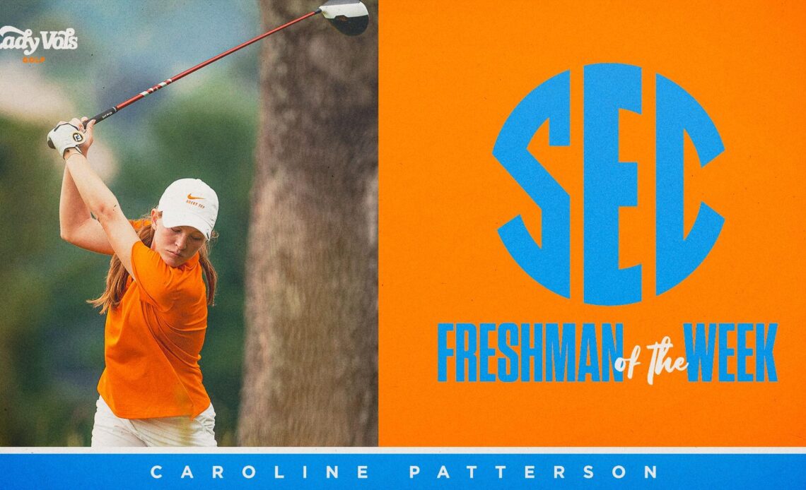 Patterson Named SEC Freshman of the Week