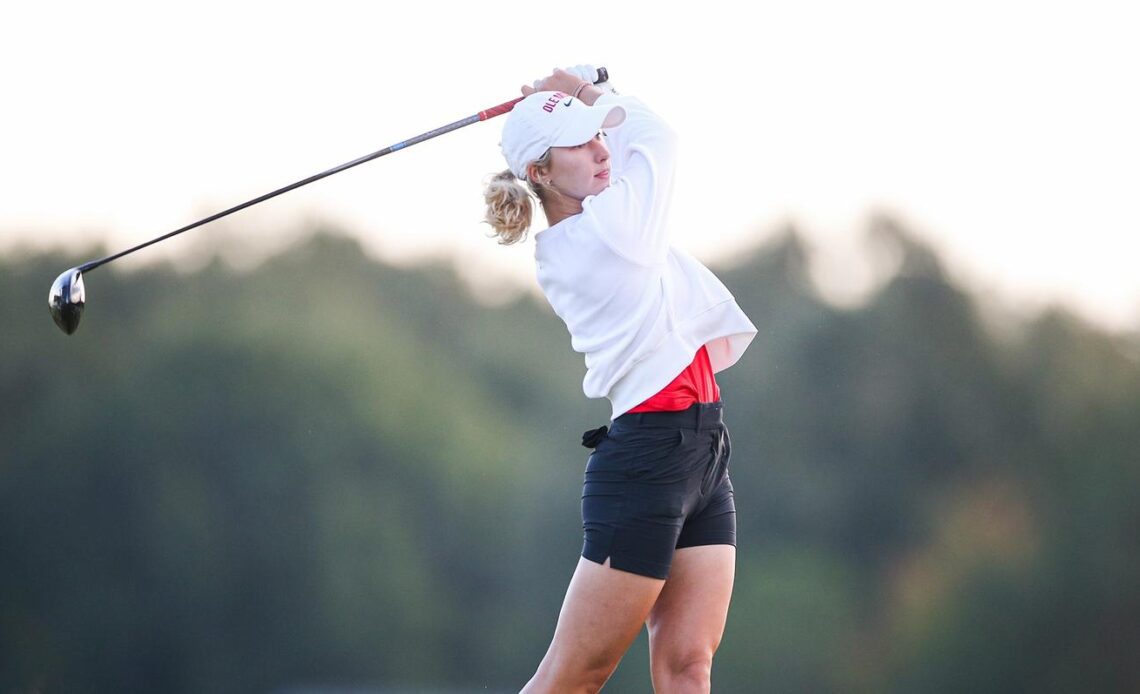 Strong Start for Women’s Golf Has Them in Second at Clemson Invitational