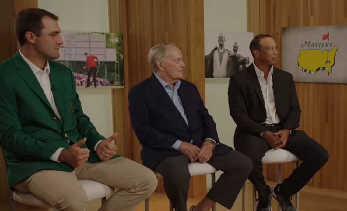 Tiger, Jack & Scheffler To Star In CBS Special To Be Aired On Masters Saturday