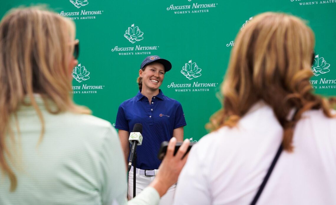 Tune in to the Augusta National Women’s Amateur