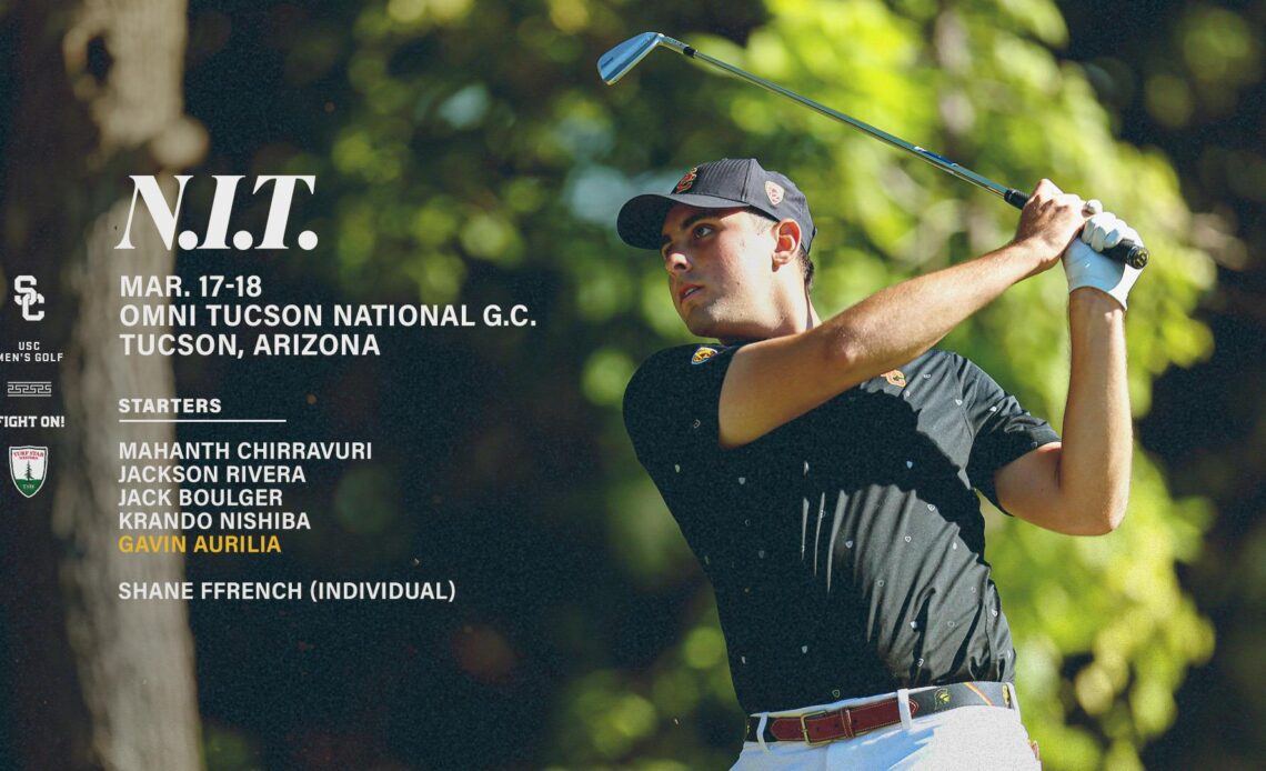 USC Men's Golf Returns To Arizona For N.I.T. In Tucson